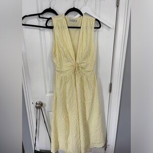 Abercrombie & Fitch Butter Yellow Dress
